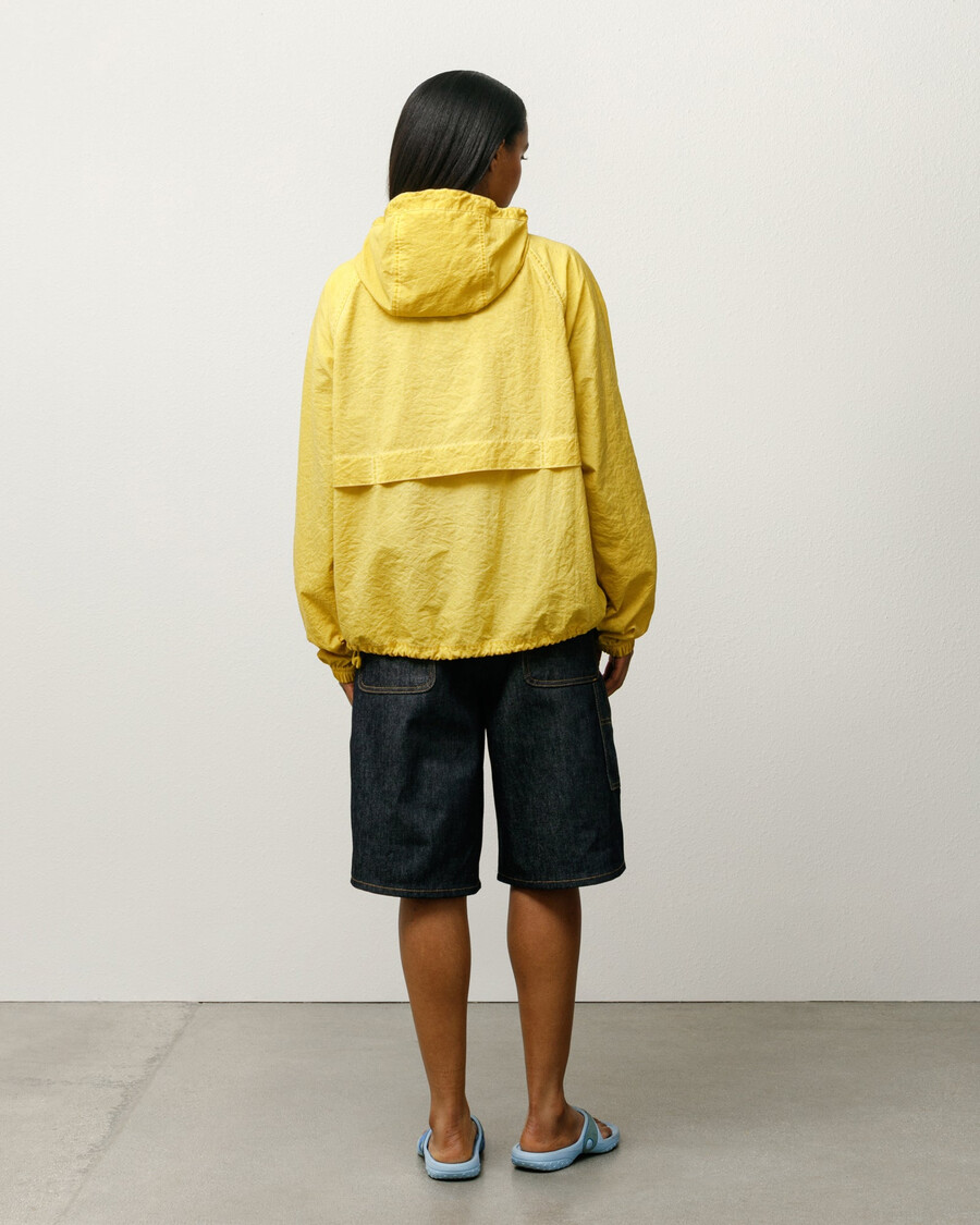 pantalón corto de trabajo de mezclilla cruda