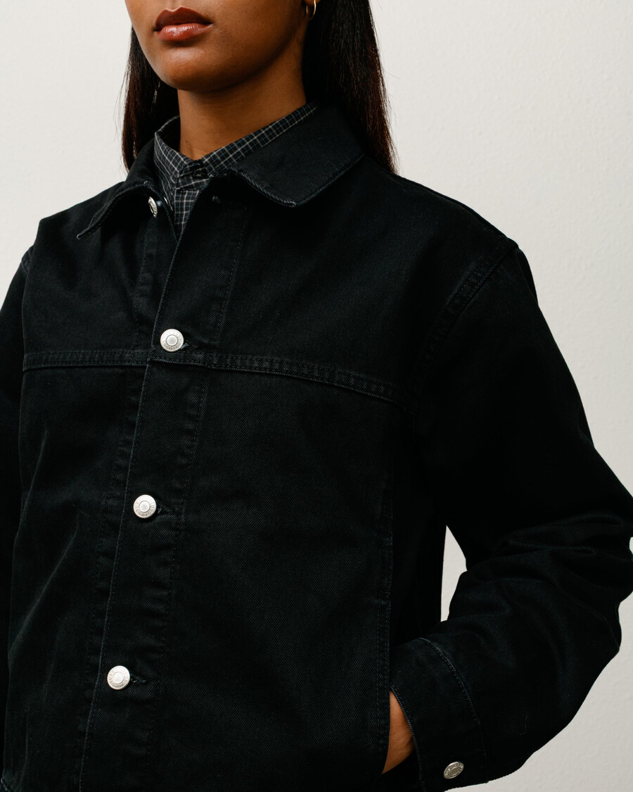 chaqueta de camionero vaquera