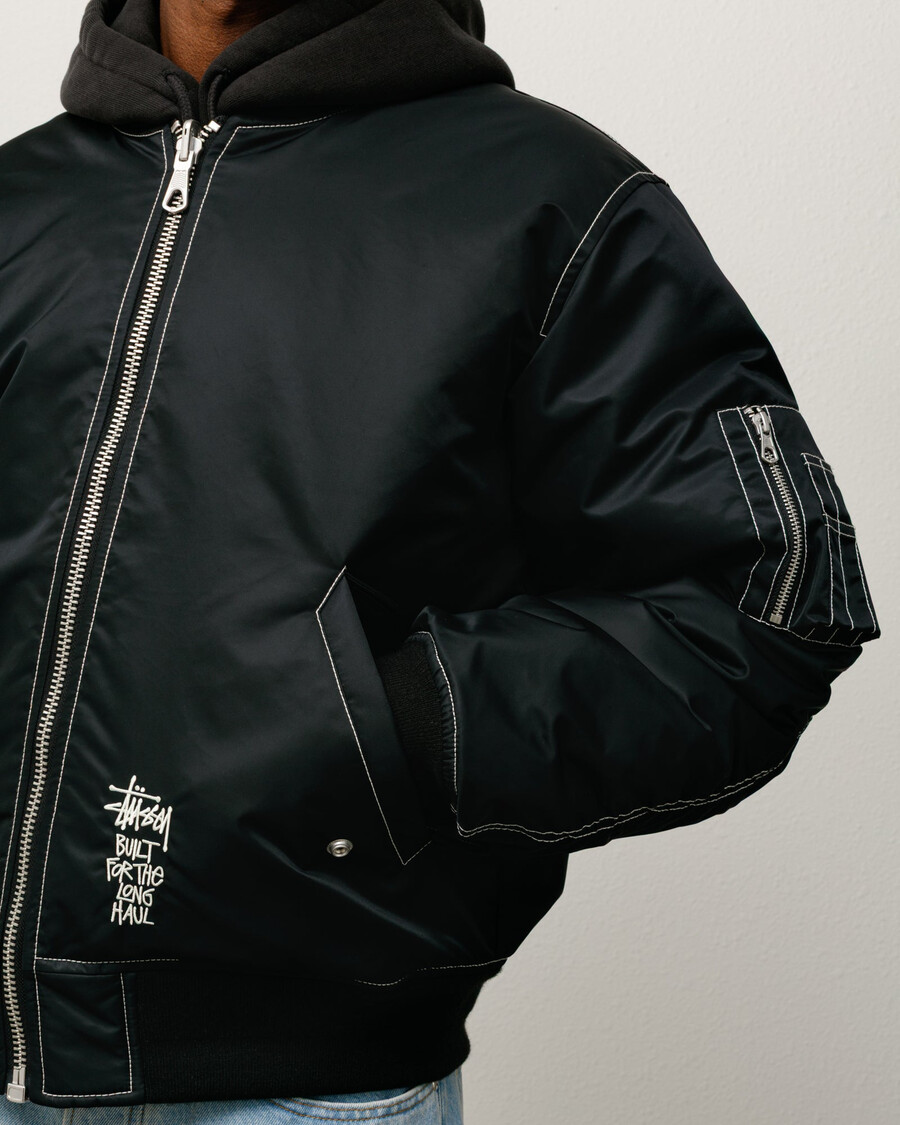 chaqueta bomber reversible built