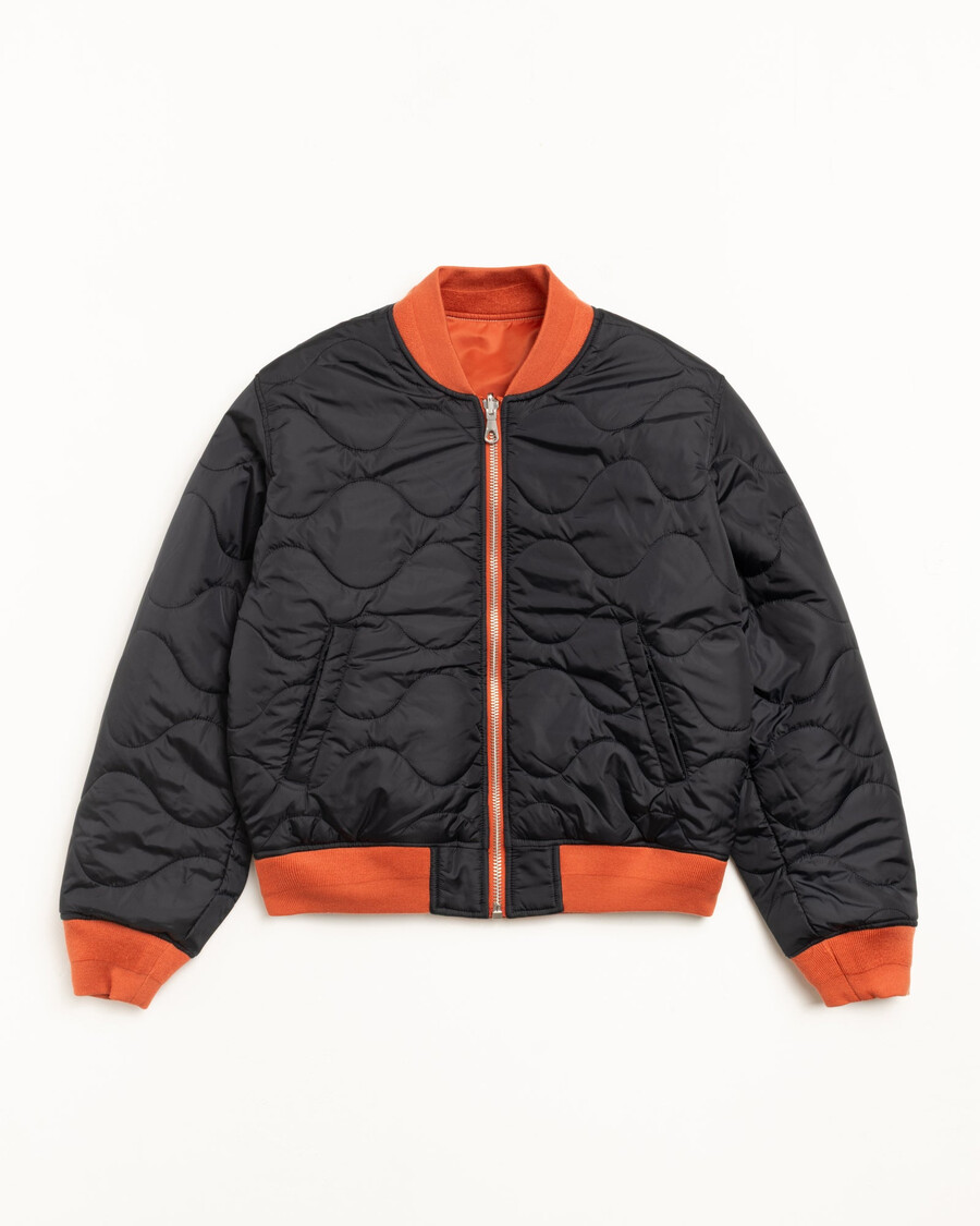 chaqueta bomber reversible built