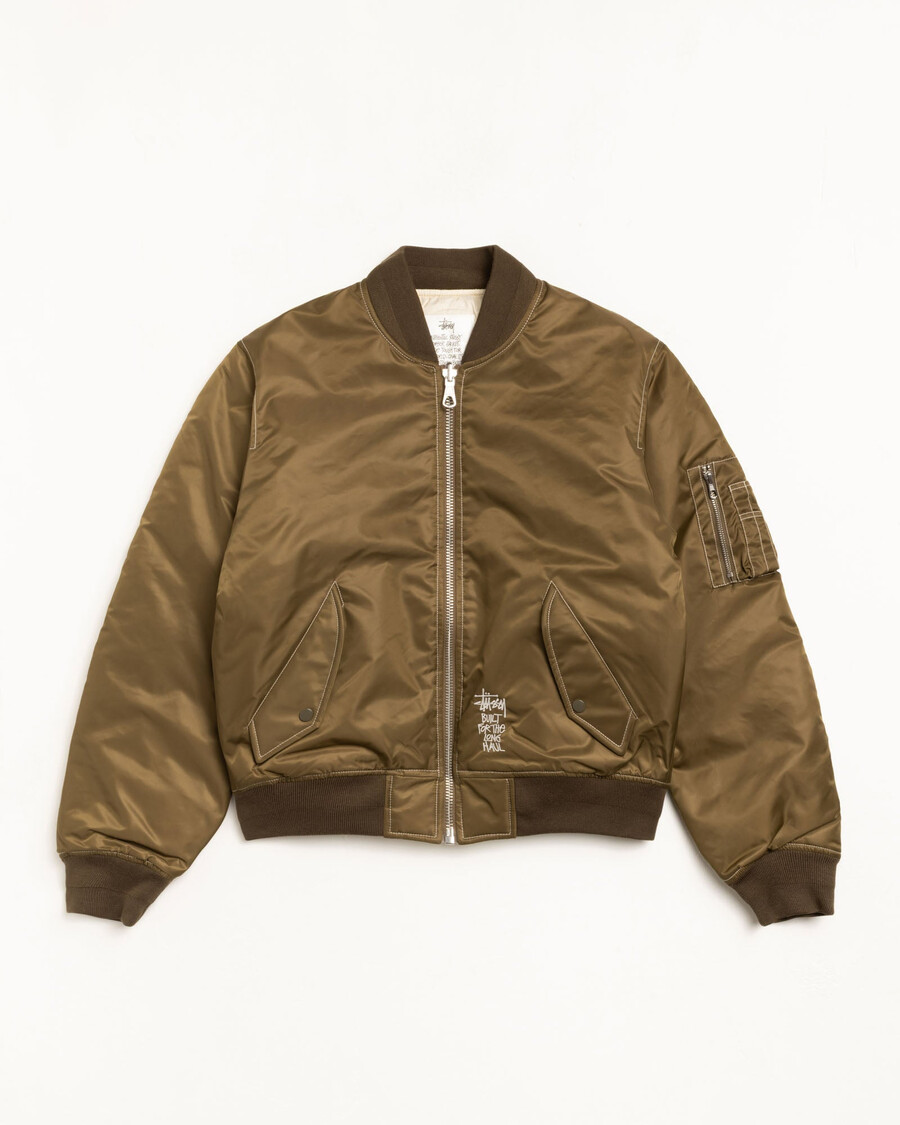 chaqueta bomber reversible built