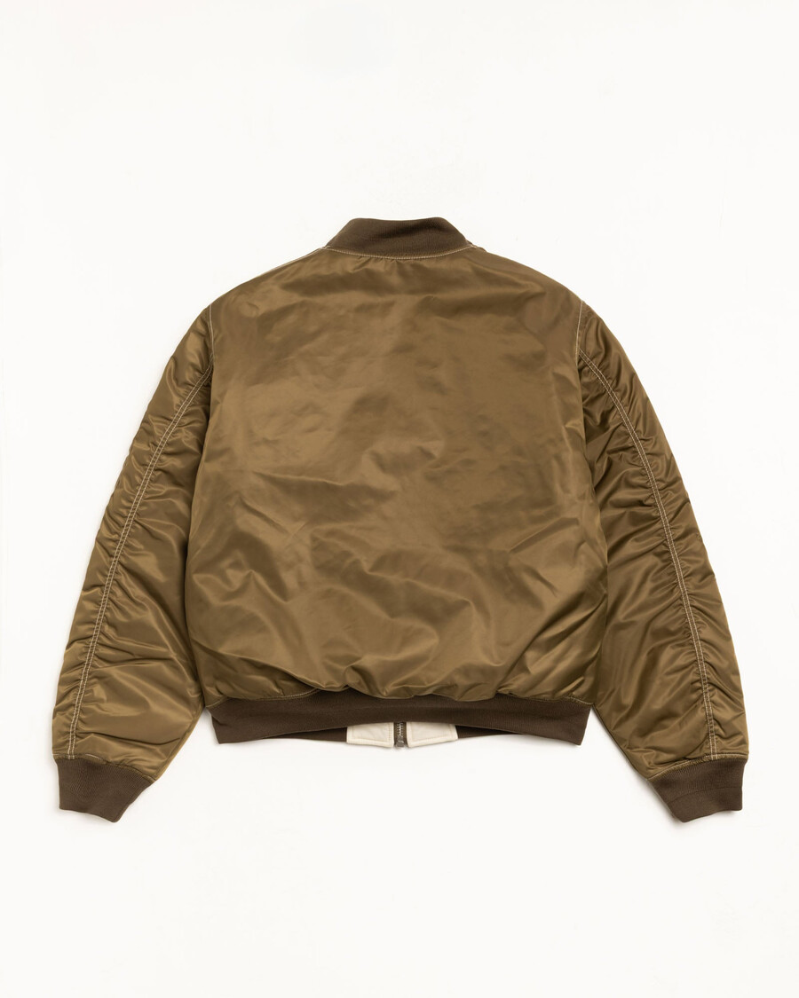 chaqueta bomber reversible built