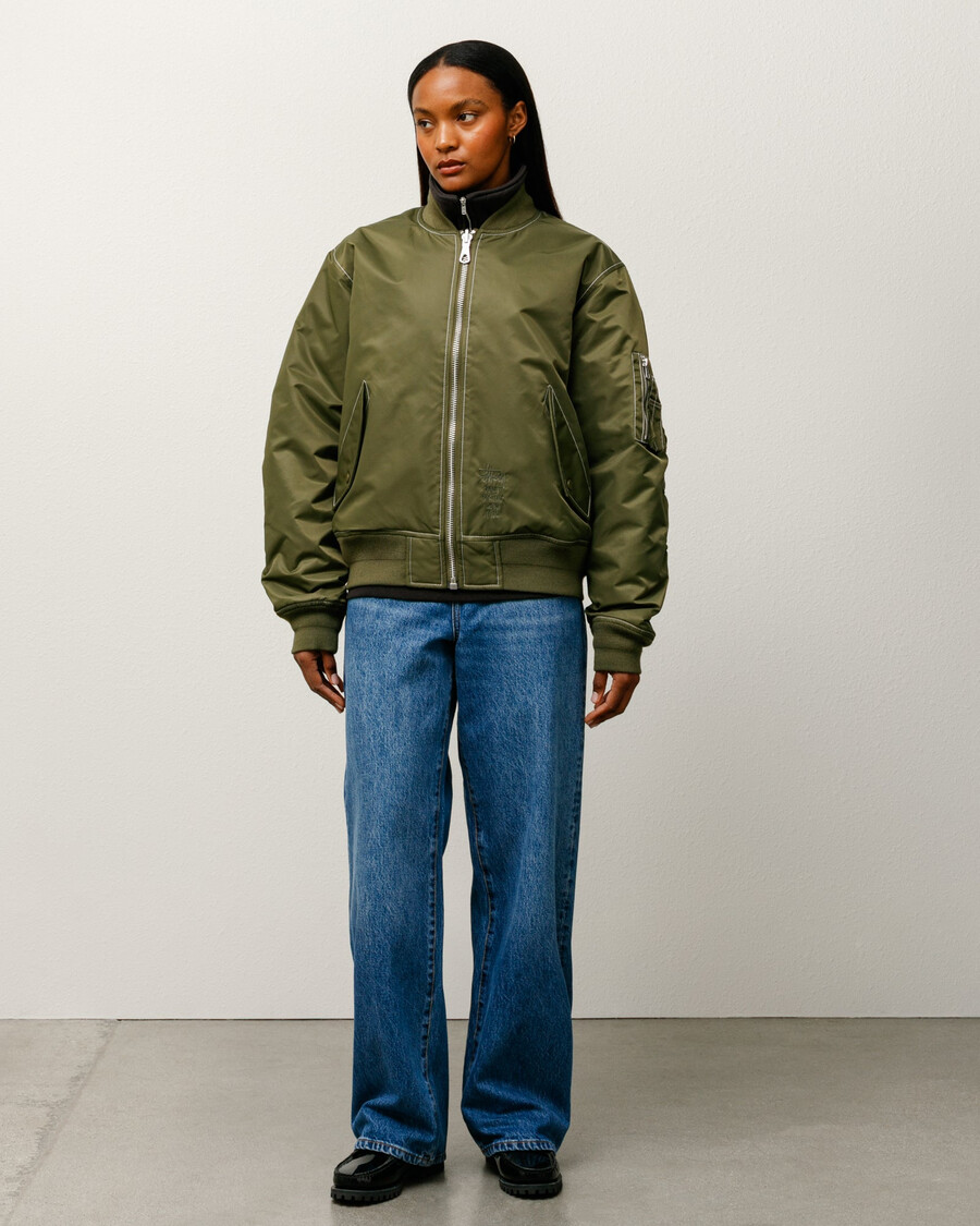 chaqueta bomber reversible built