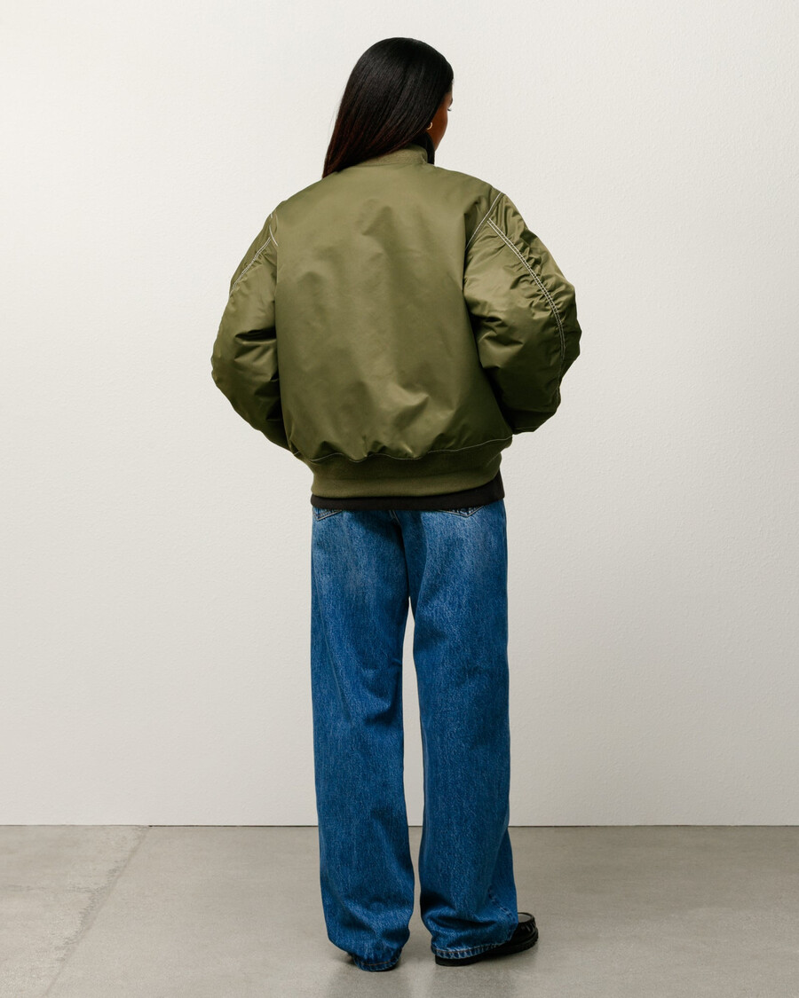 chaqueta bomber reversible built