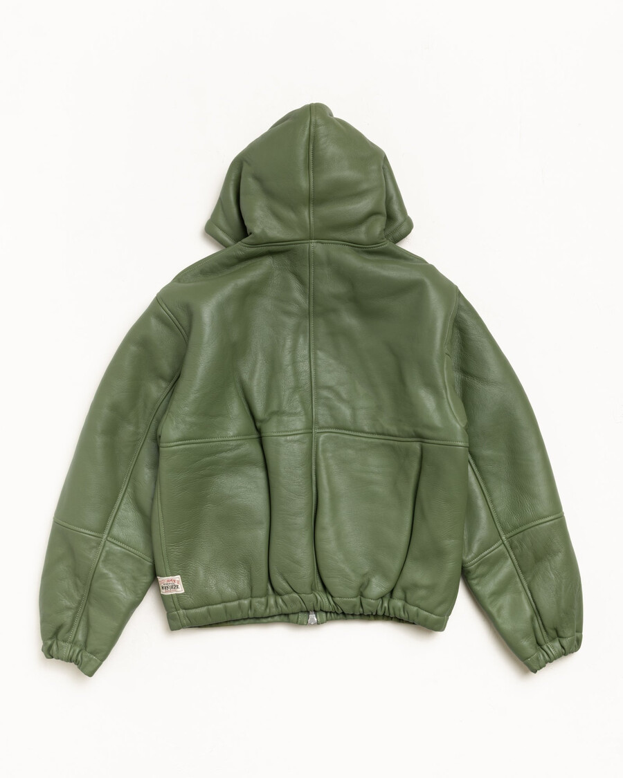 chaqueta de trabajo de piel de oveja