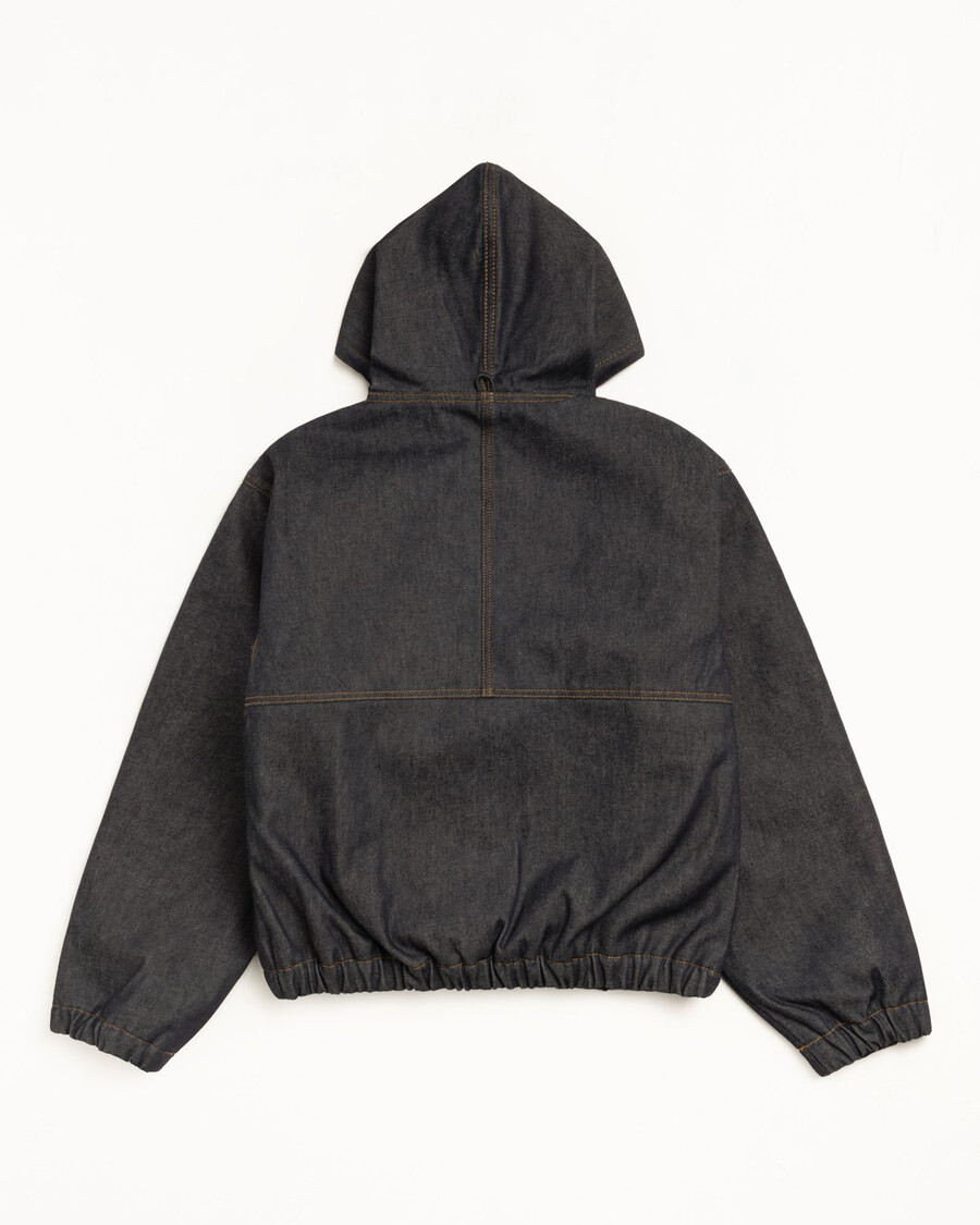 chaqueta de trabajo aislante de mezclilla cruda