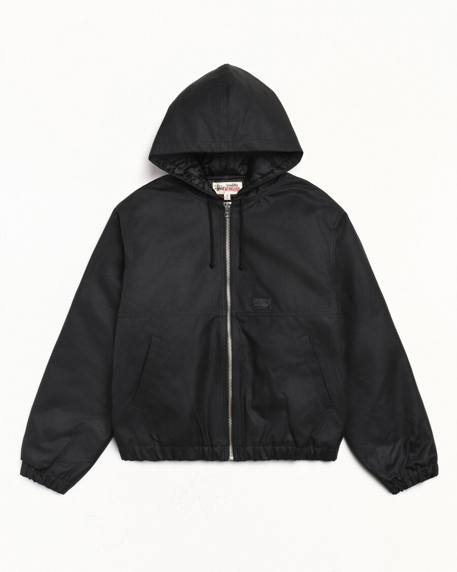 chaqueta de trabajo de algodón encerado