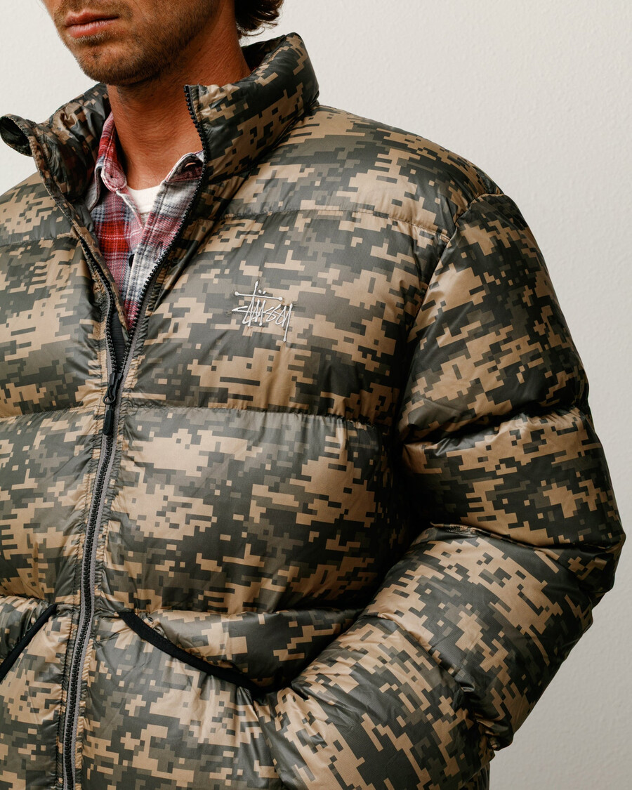 chaqueta de plumón micro ripstop