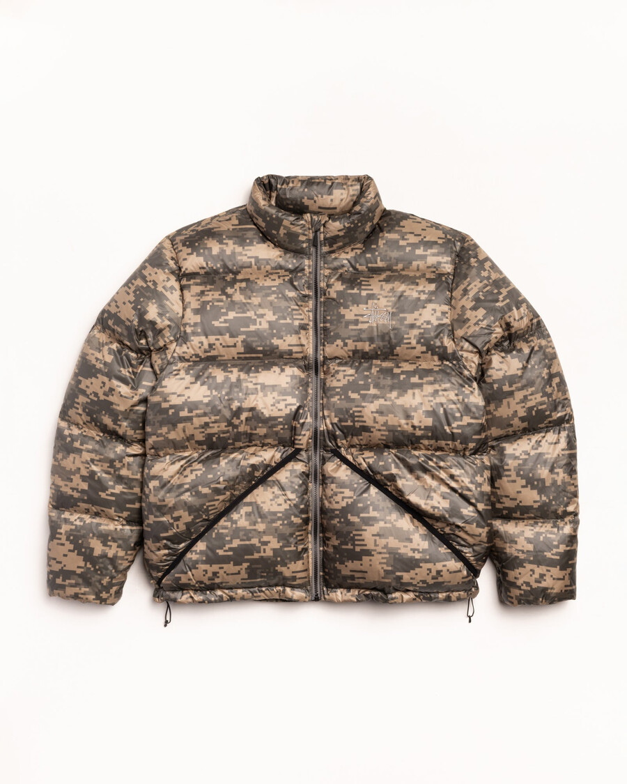 chaqueta de plumón micro ripstop