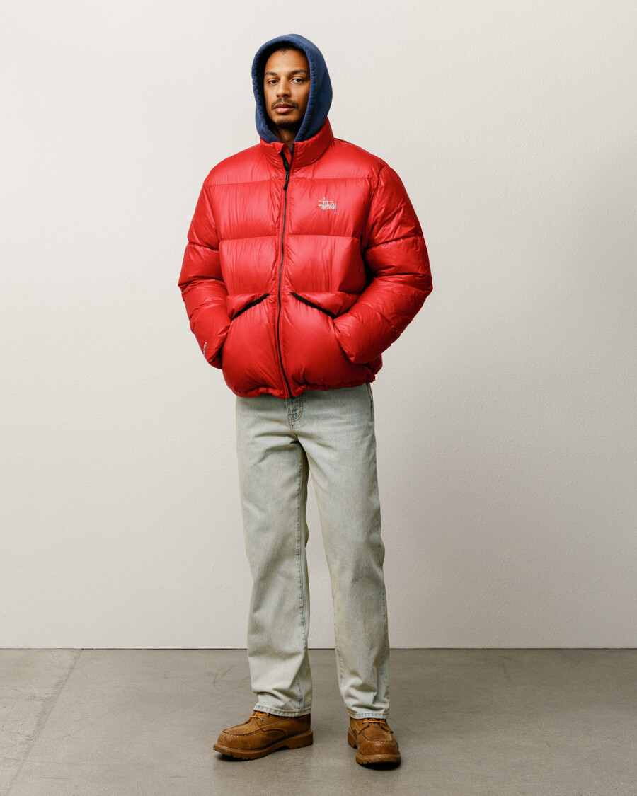 chaqueta de plumón micro ripstop