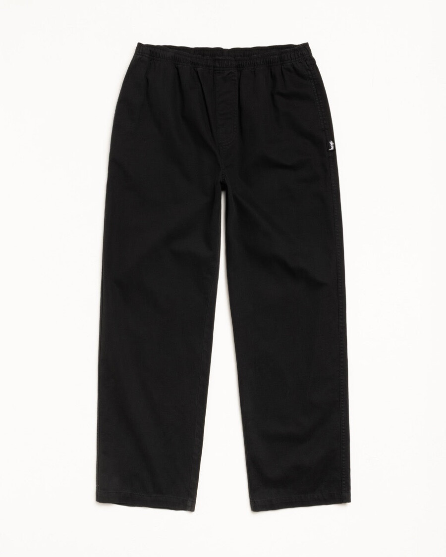 pantalón de playa de sarga de algodón