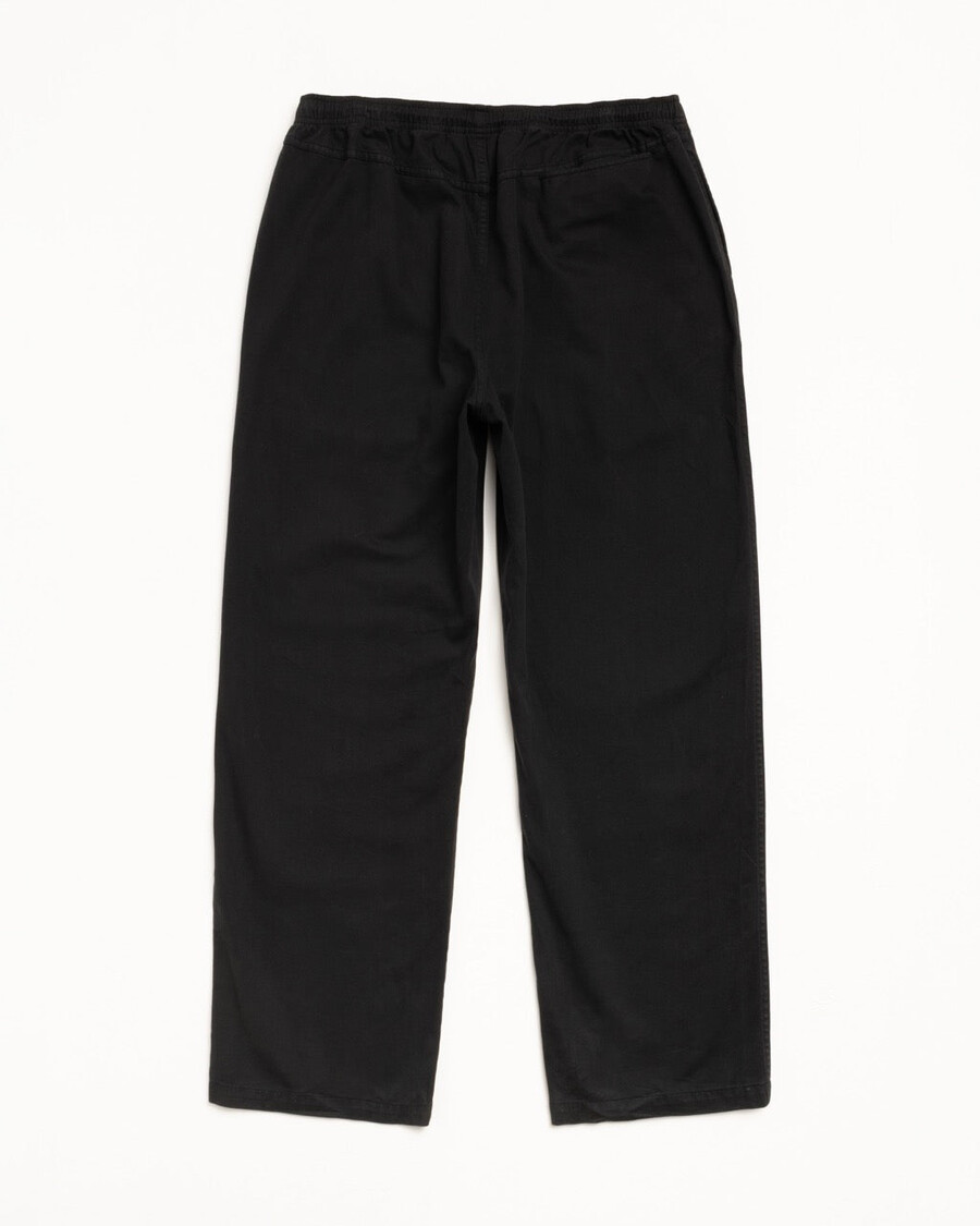 pantalón de playa de sarga de algodón