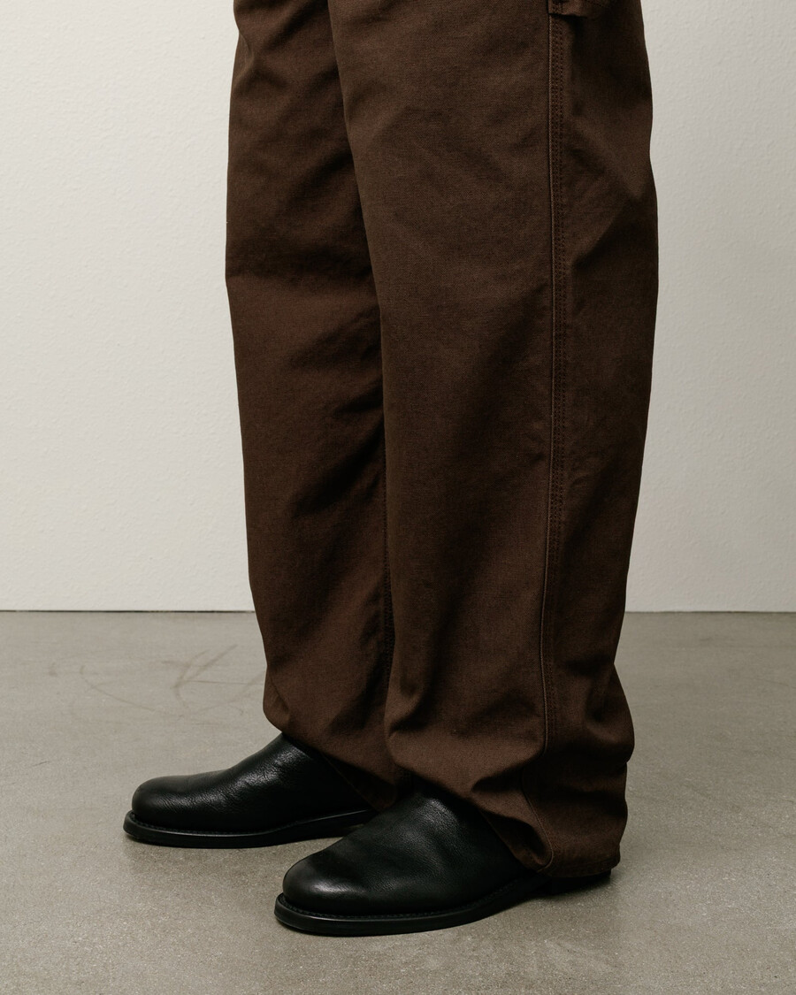 pantalón de carpintero de lona