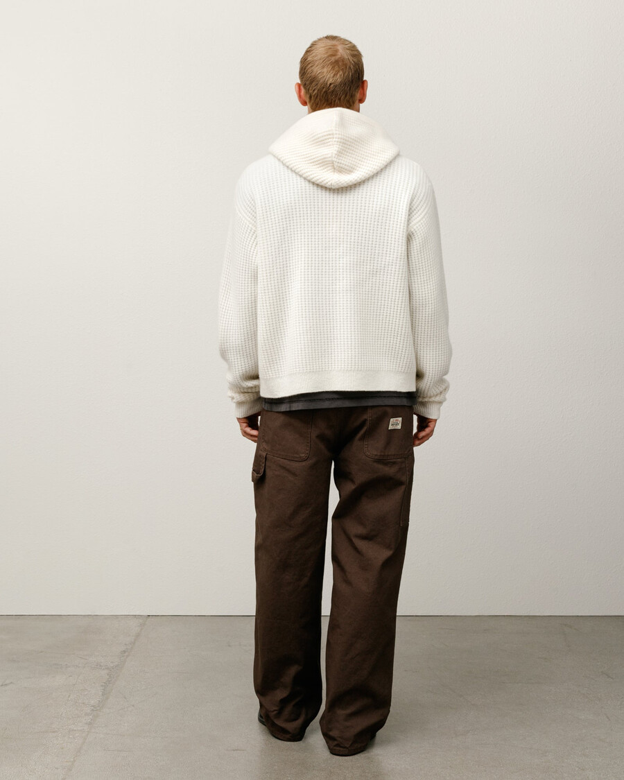 pantalón de carpintero de lona