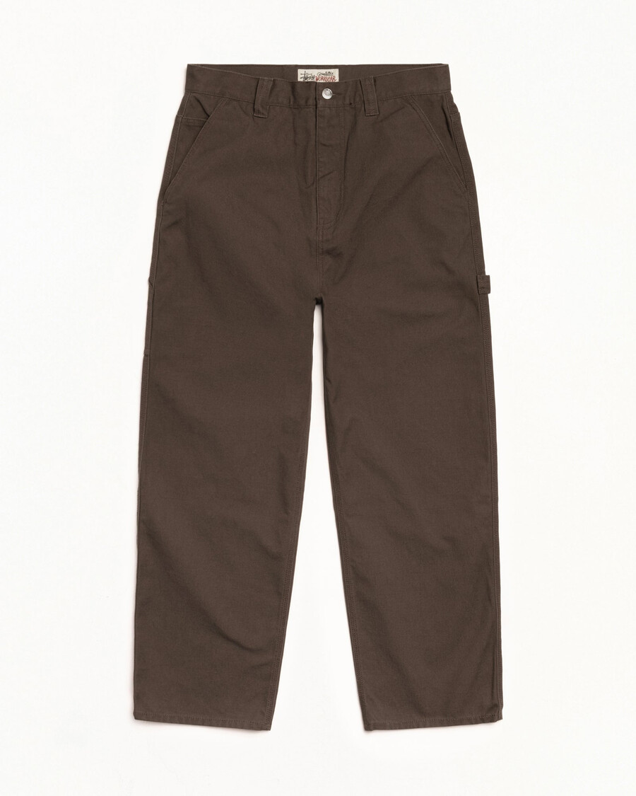 pantalón de carpintero de lona