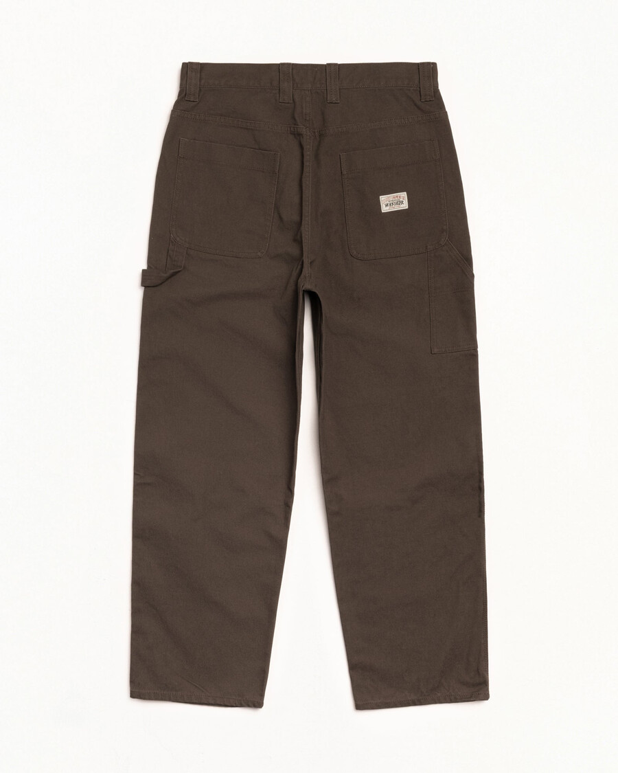 pantalón de carpintero de lona