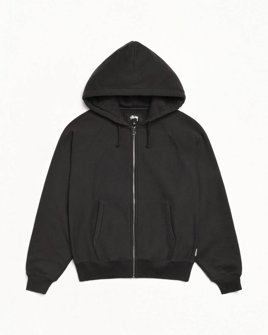 sudadera con capucha y cremallera relajada
