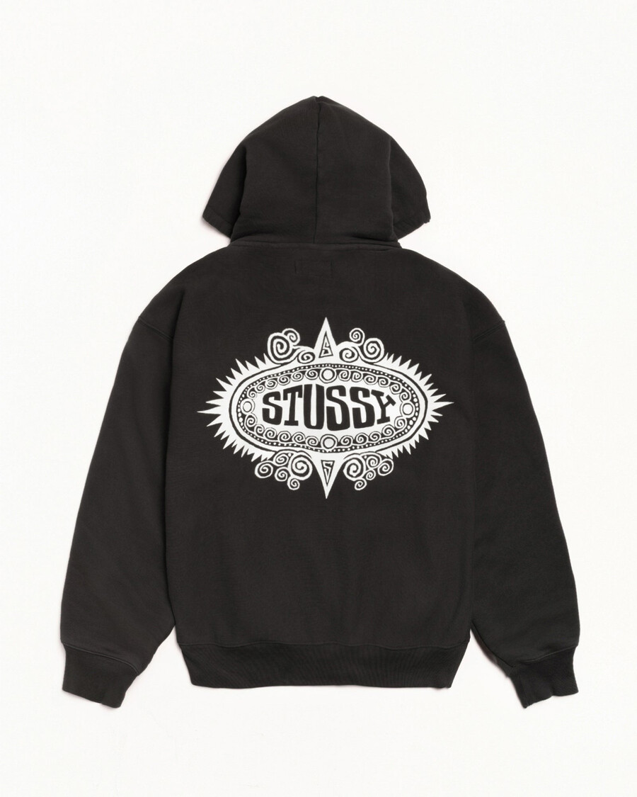 sudadera con capucha y cremallera mantra
