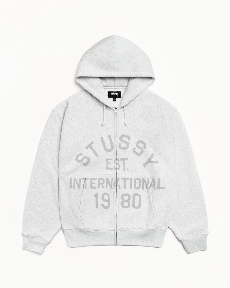 sudadera con capucha y cremallera establecida
