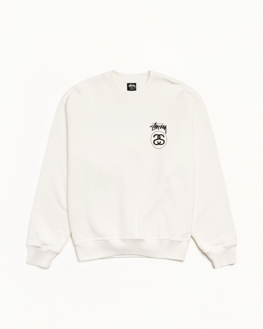 stock link crew teñido con pigmentos