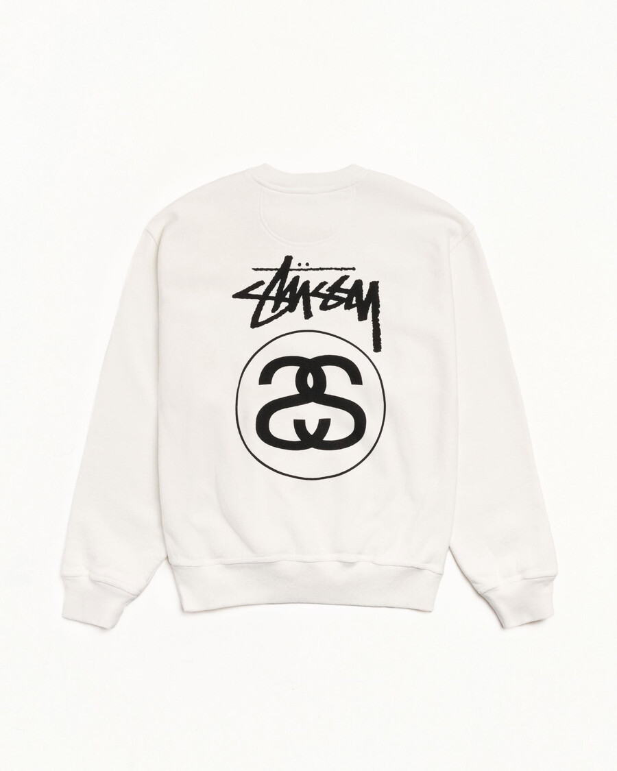 stock link crew teñido con pigmentos