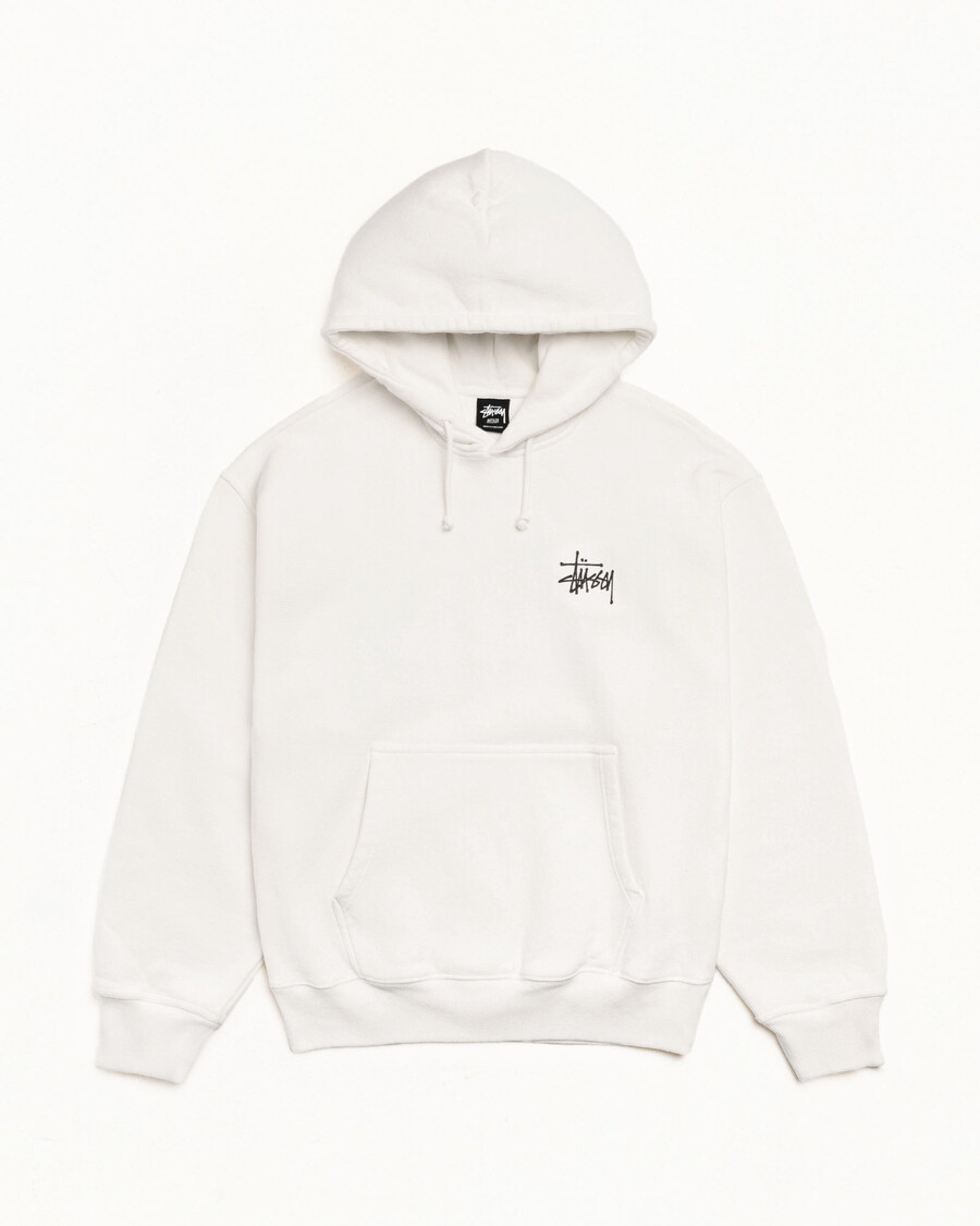 sudadera básica stüssy teñida con pigmentos