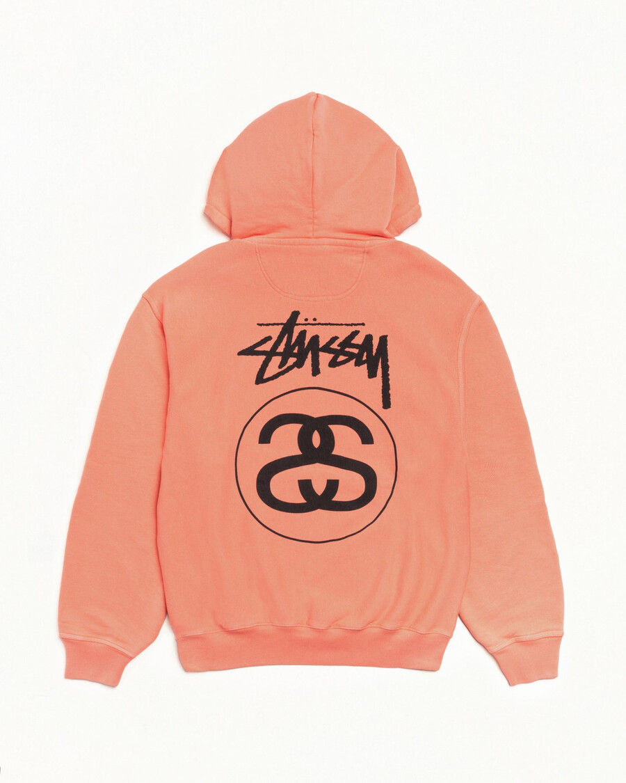 sudadera con capucha teñida con pigmentos stock link