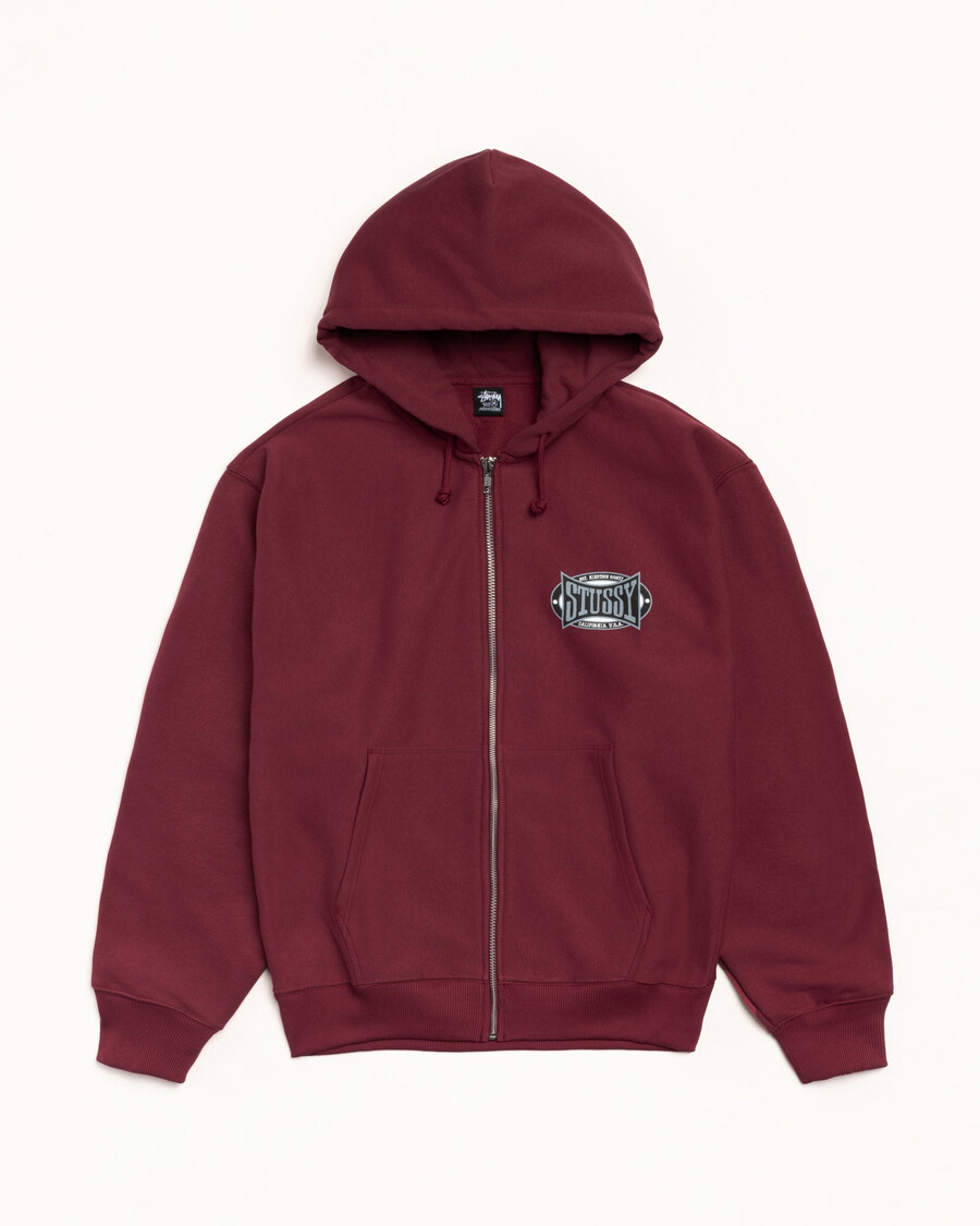 sudadera con capucha y cremallera ovalada champion