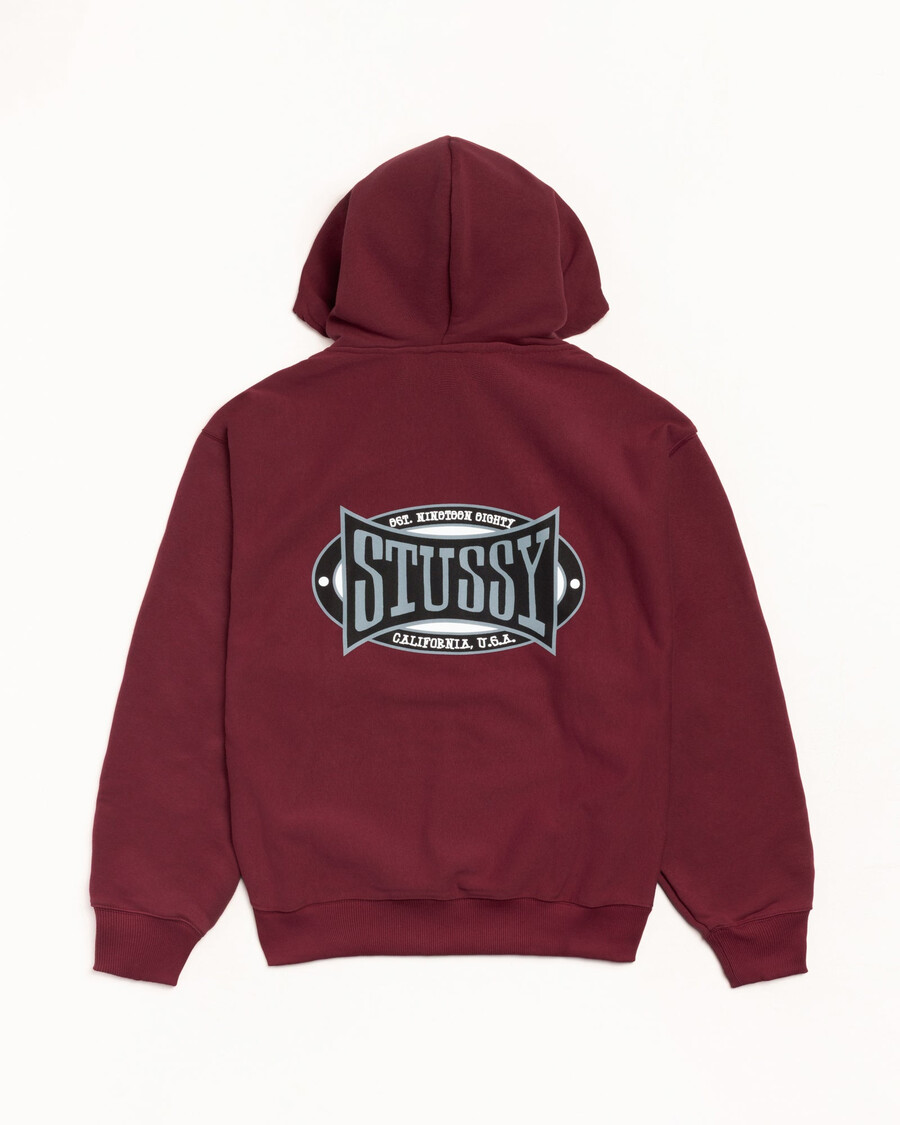 sudadera con capucha y cremallera ovalada champion