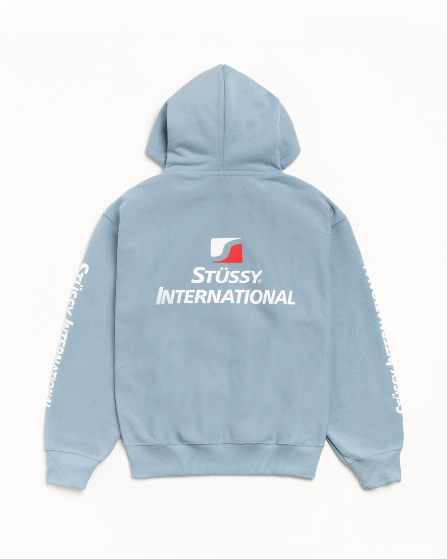 sudadera con capucha y cremallera stüssy international