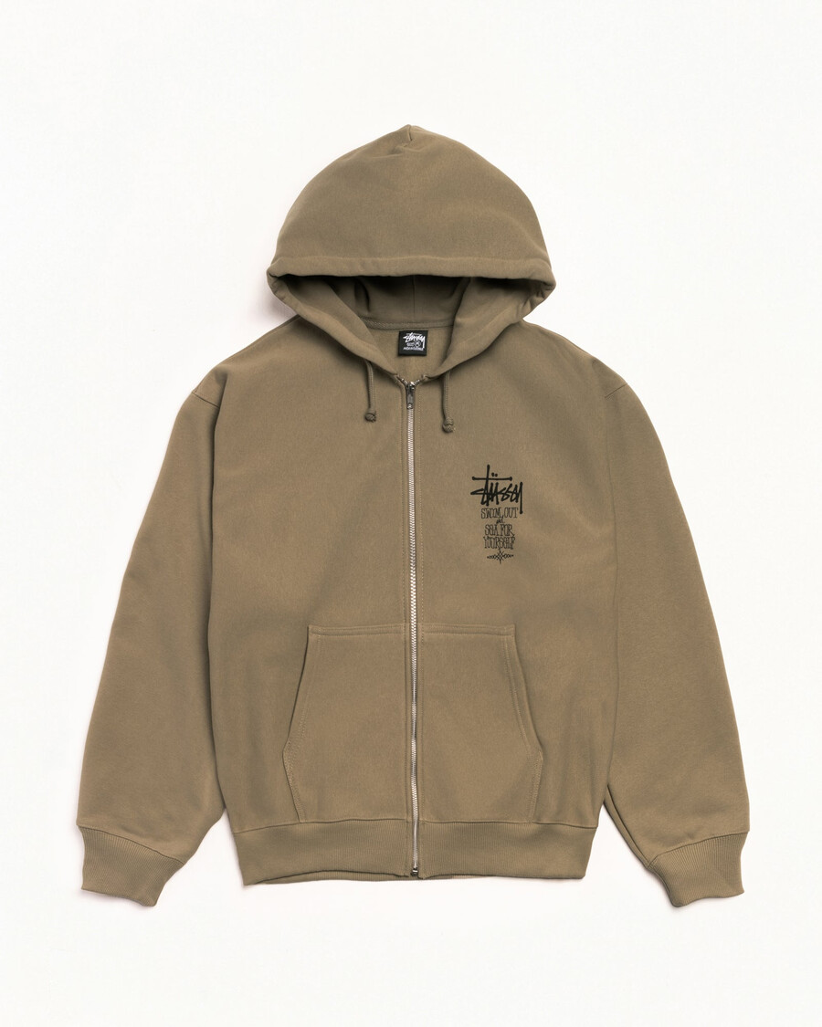 sudadera con capucha y cremallera swim out