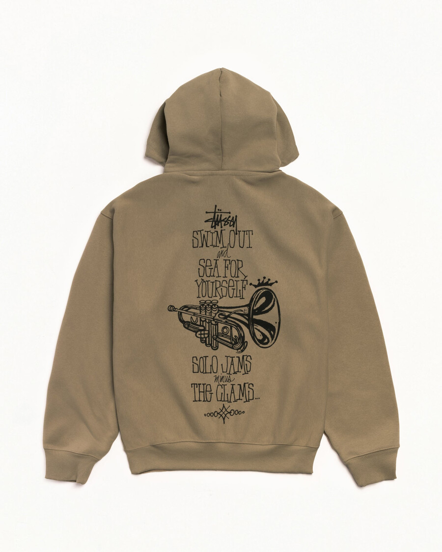 sudadera con capucha y cremallera swim out
