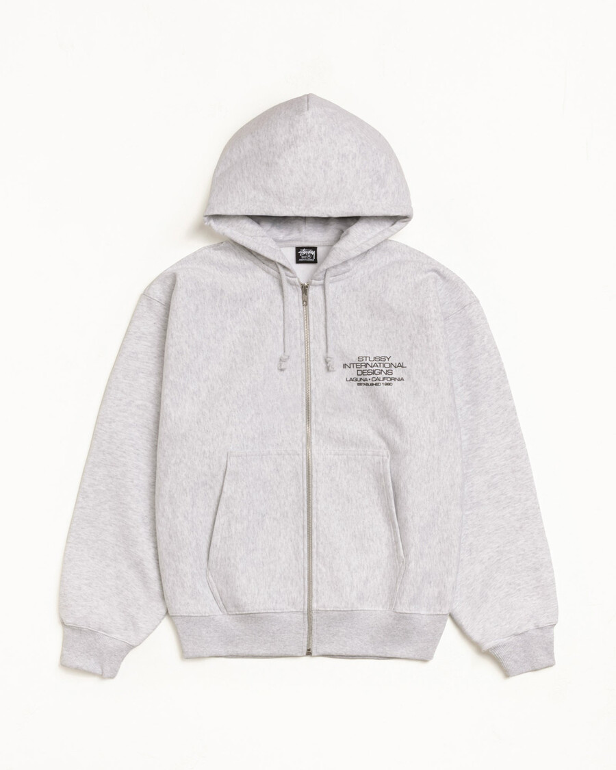 sudadera con capucha y cremallera de international designs