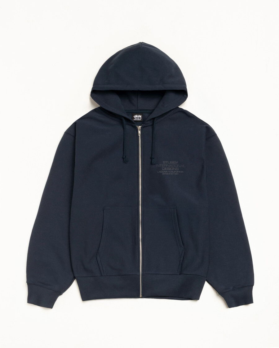 sudadera con capucha y cremallera de international designs