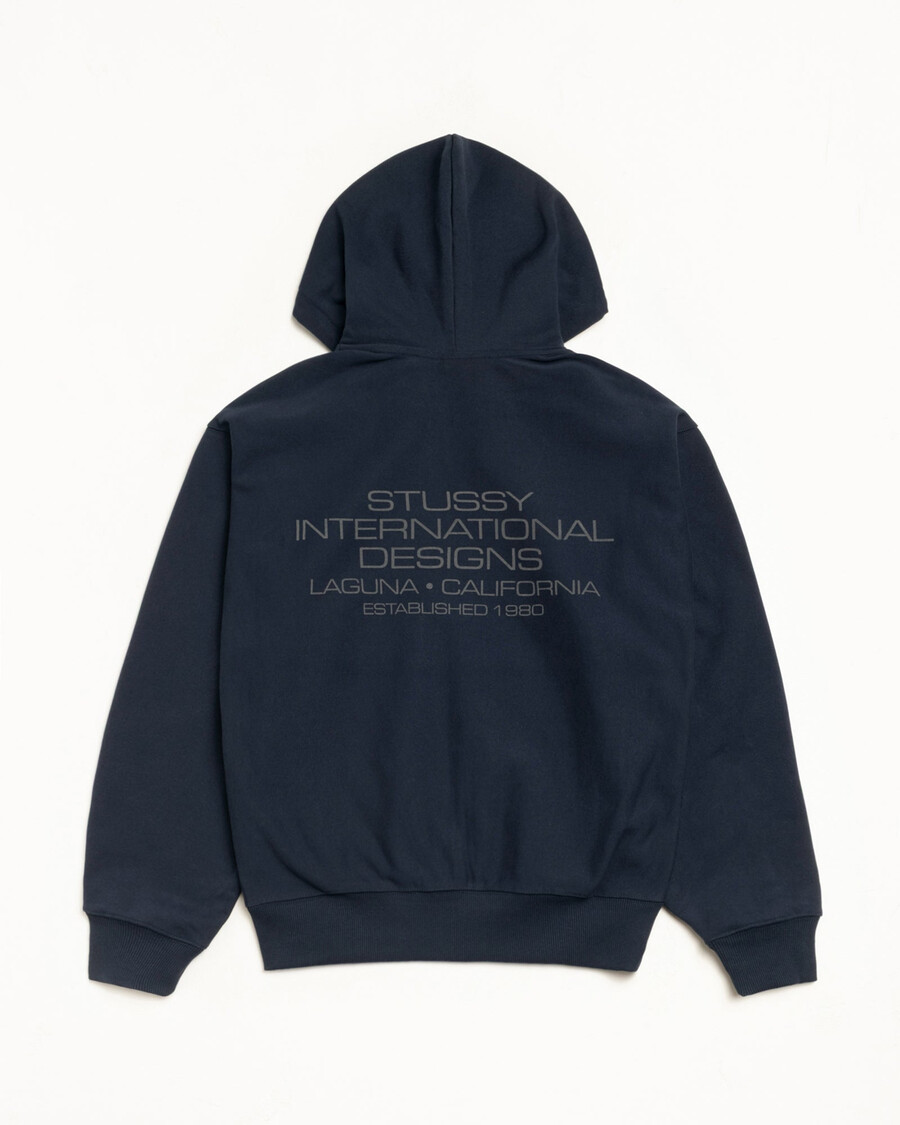sudadera con capucha y cremallera de international designs