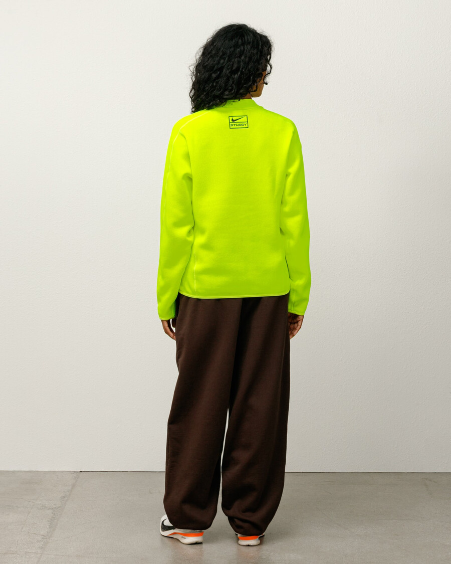 pantalón de polar lavado a la piedra stüssy nike
