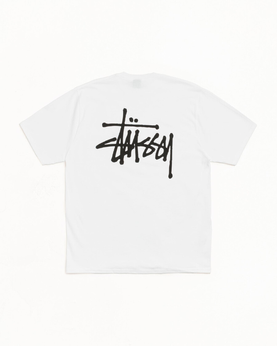 camiseta básica stüssy