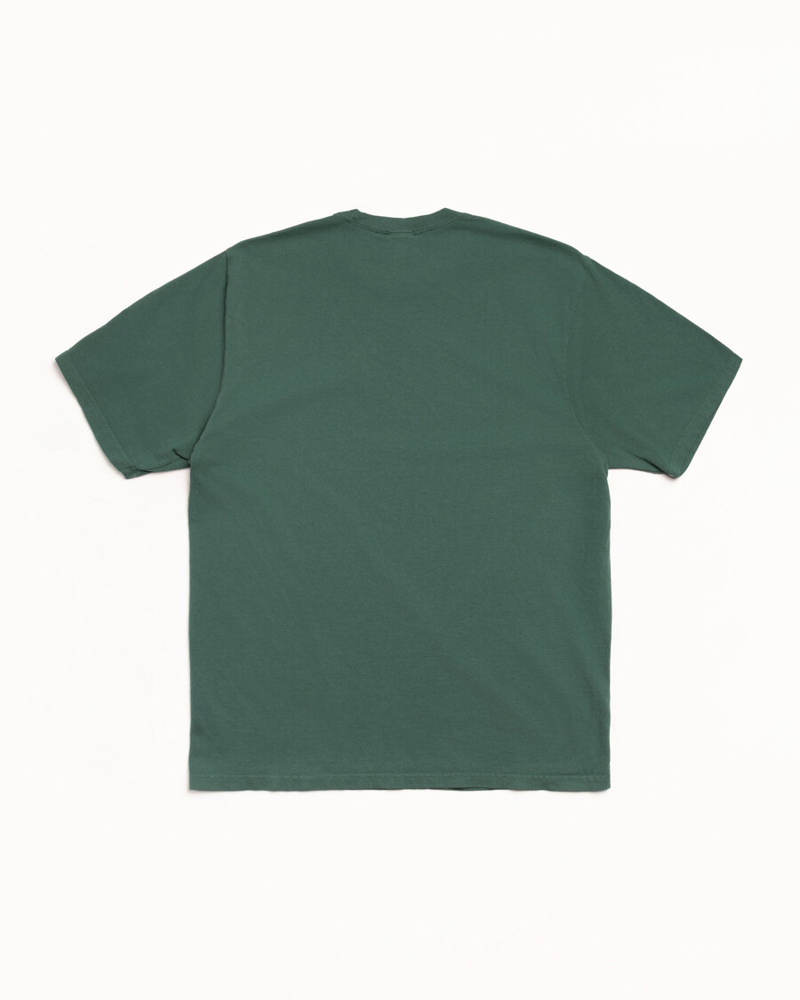 camiseta stüssy wear teñida con pigmentos