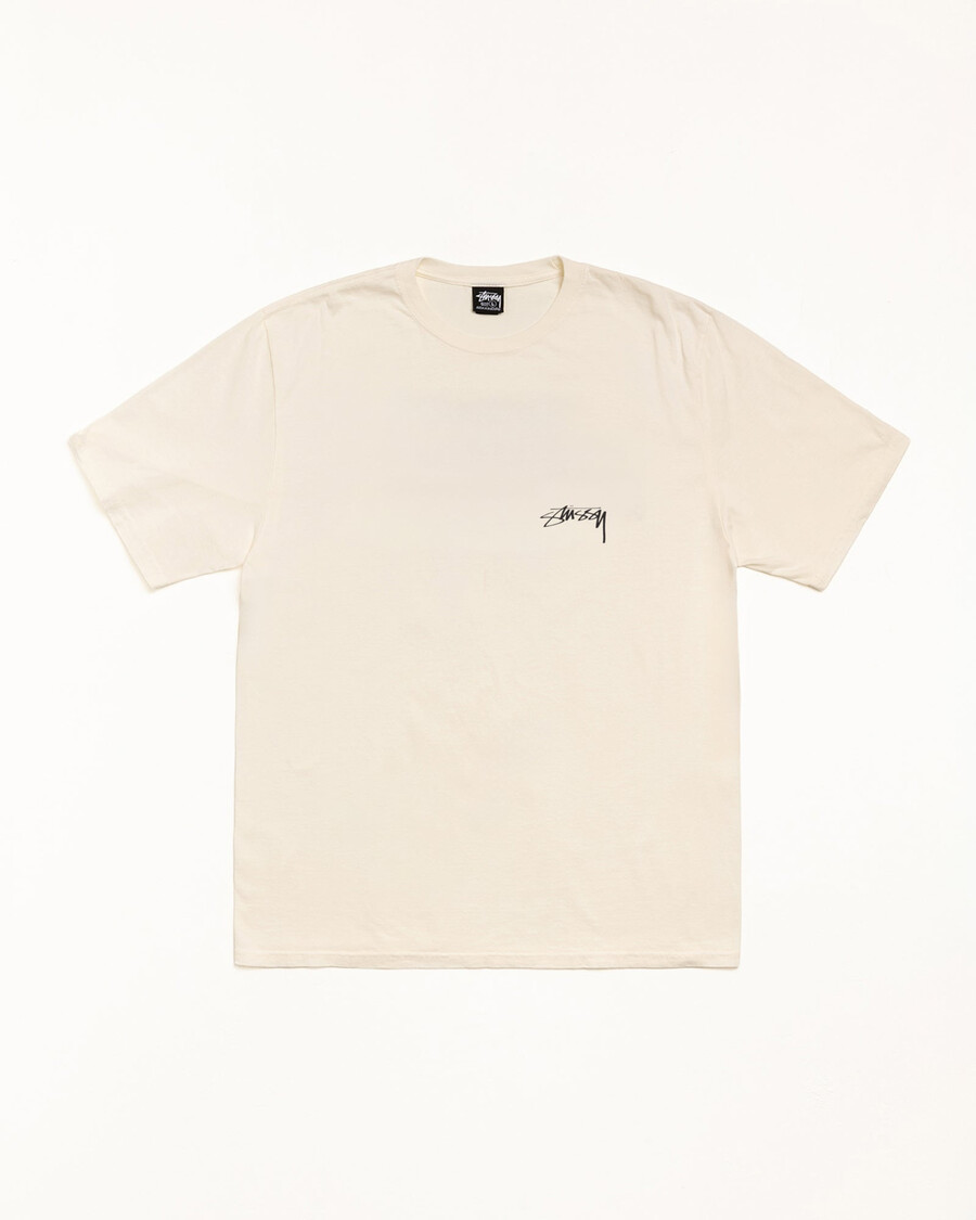 camiseta serpent teñida con pigmentos